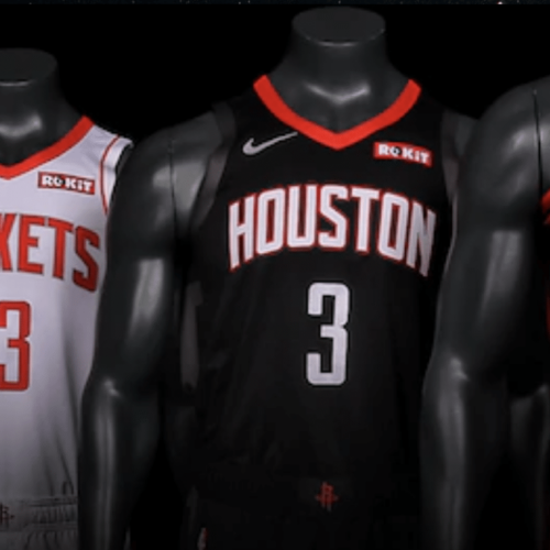 Image de l'article Nike dévoile les maillots officiels des Houston Rockets pour la saison 2019-2020 