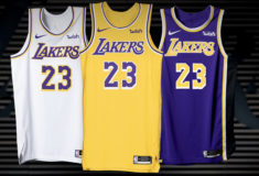 Image de l'article Nike dévoile le maillot extérieur des Los Angeles Lakers 2019-2020 “Icon Edition”