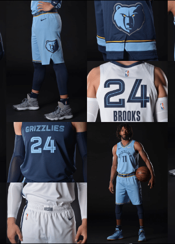 Image de l'article Les Memphis Grizzlies et Nike présentent le maillot 2019-2020 ”Association Edition”