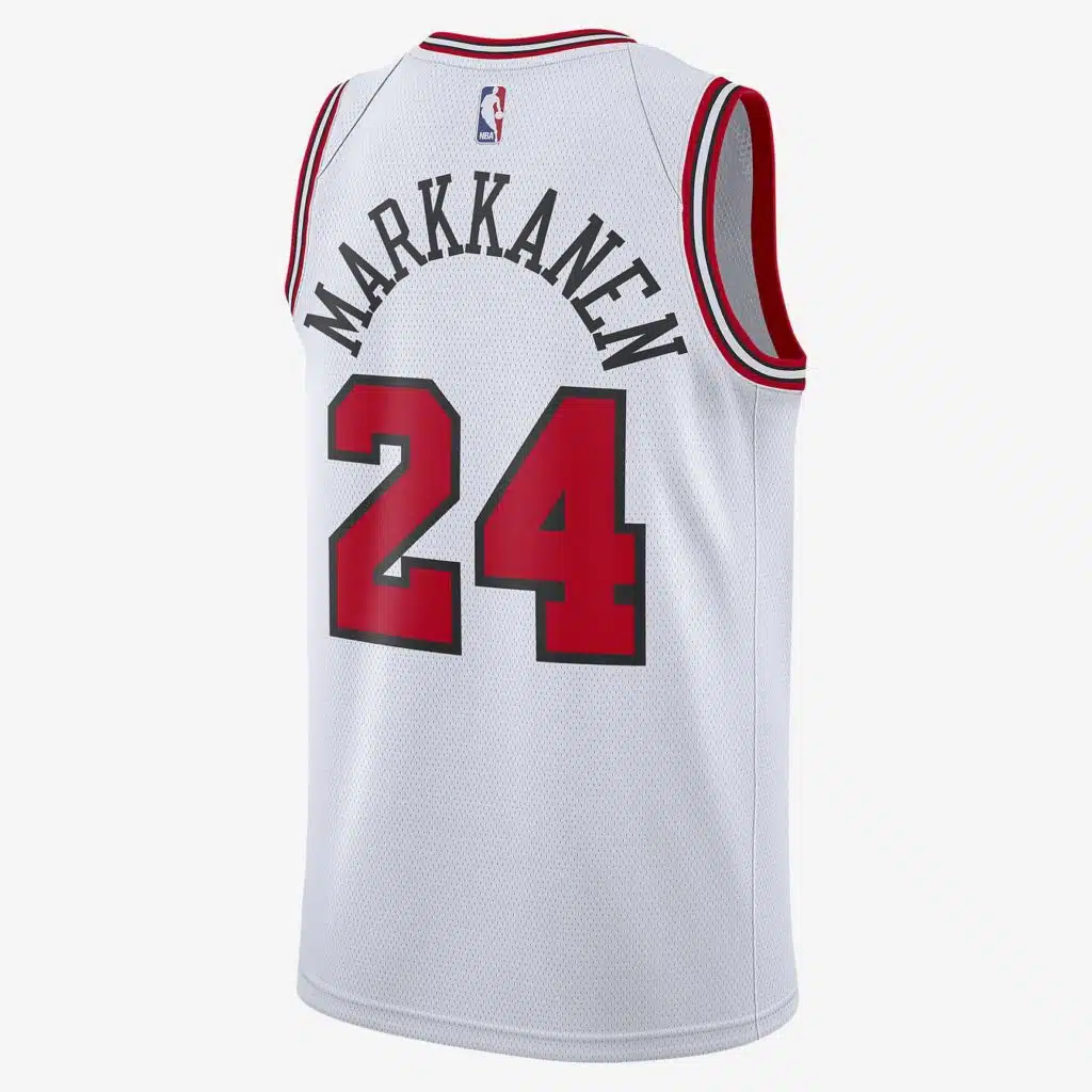maillot association chicago bulls lauri markkanen
