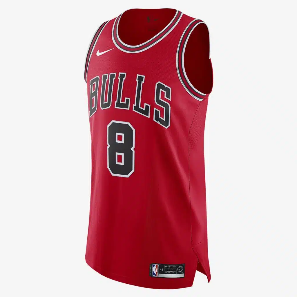 maillot icon chicago bulls zach lavine