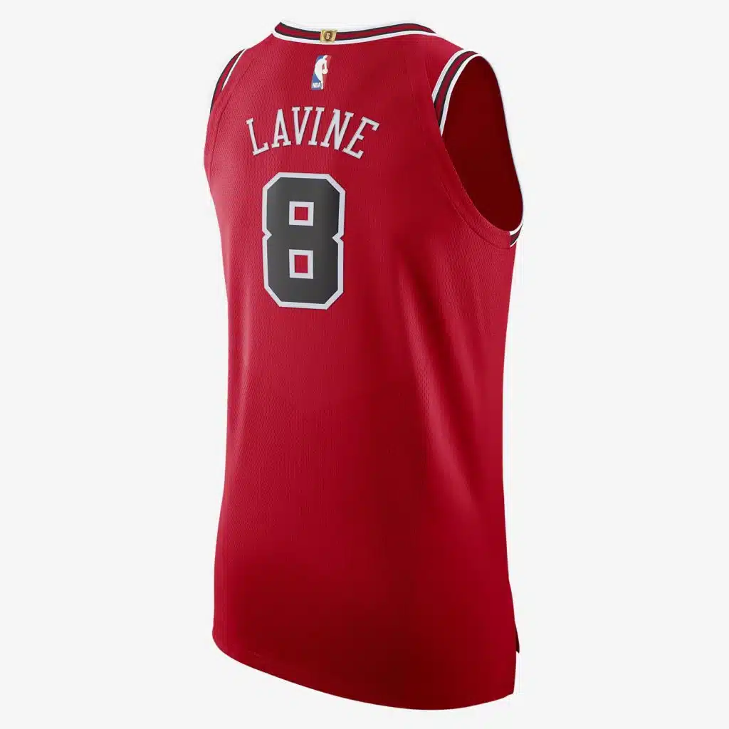 maillot icon chicago bulls zach lavine