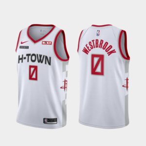 maillot city houston rockets nike russell westbrook