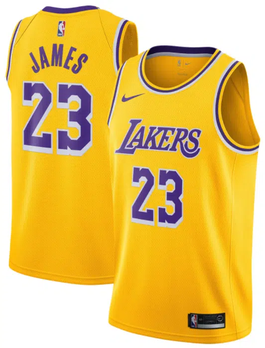 maillot icon lakers lebron james