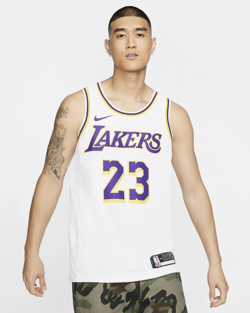 maillot lakers lebron james association edition