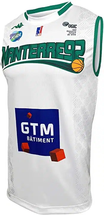 maillot nanterre 92 domicile kappa