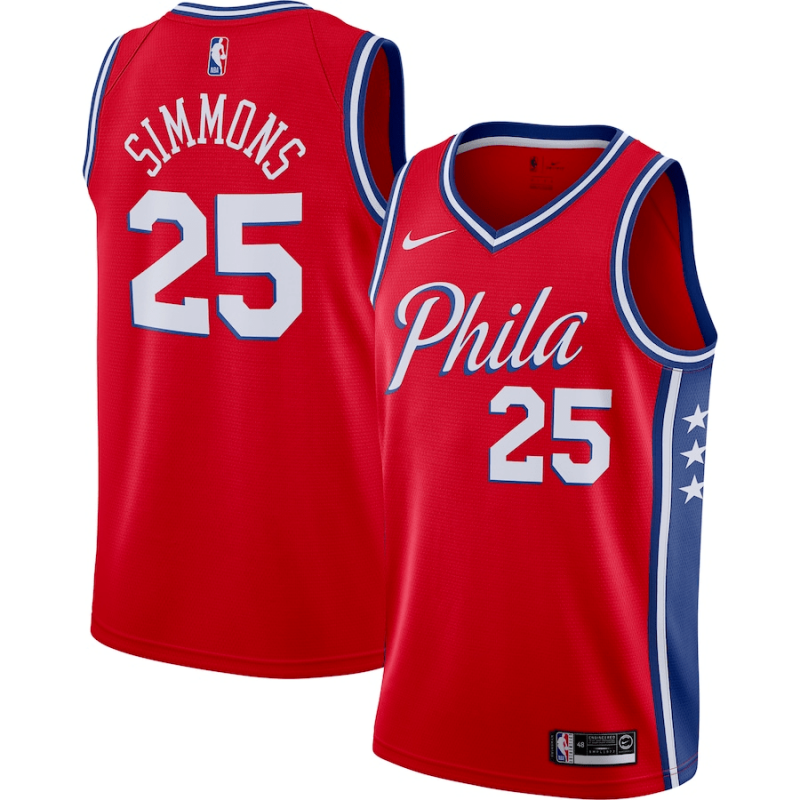 maillot statement sixers ben simmons nike