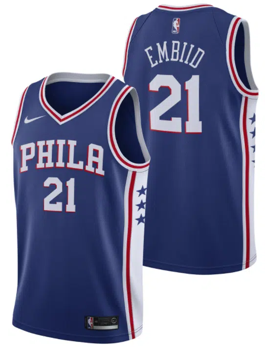 maillot icon edition 76ers joel embiid