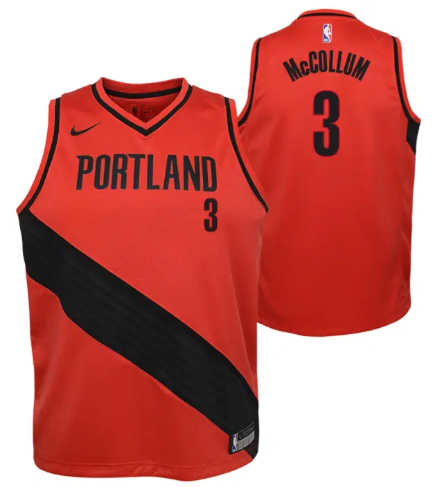 maillot statement trail blazerc cj mccollum