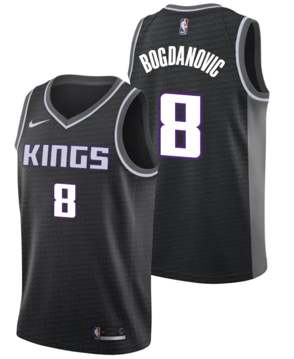 maillot nike statement sacramento kings bogdan bogdanovic