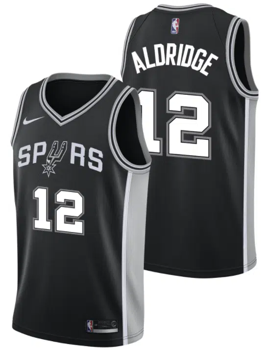 maillot icon san antonio spurs lamarcus aldridge