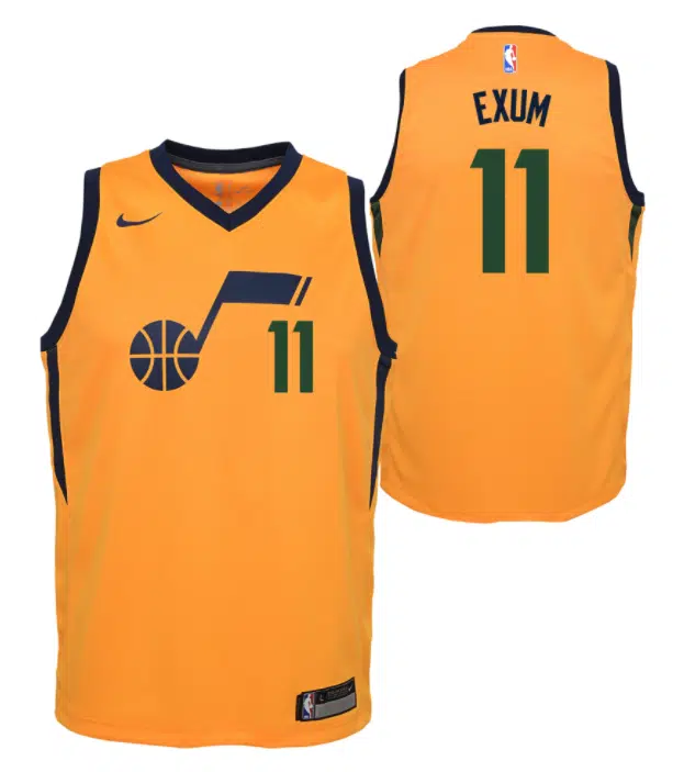 maillot nba nike statement utah jazz dante exum