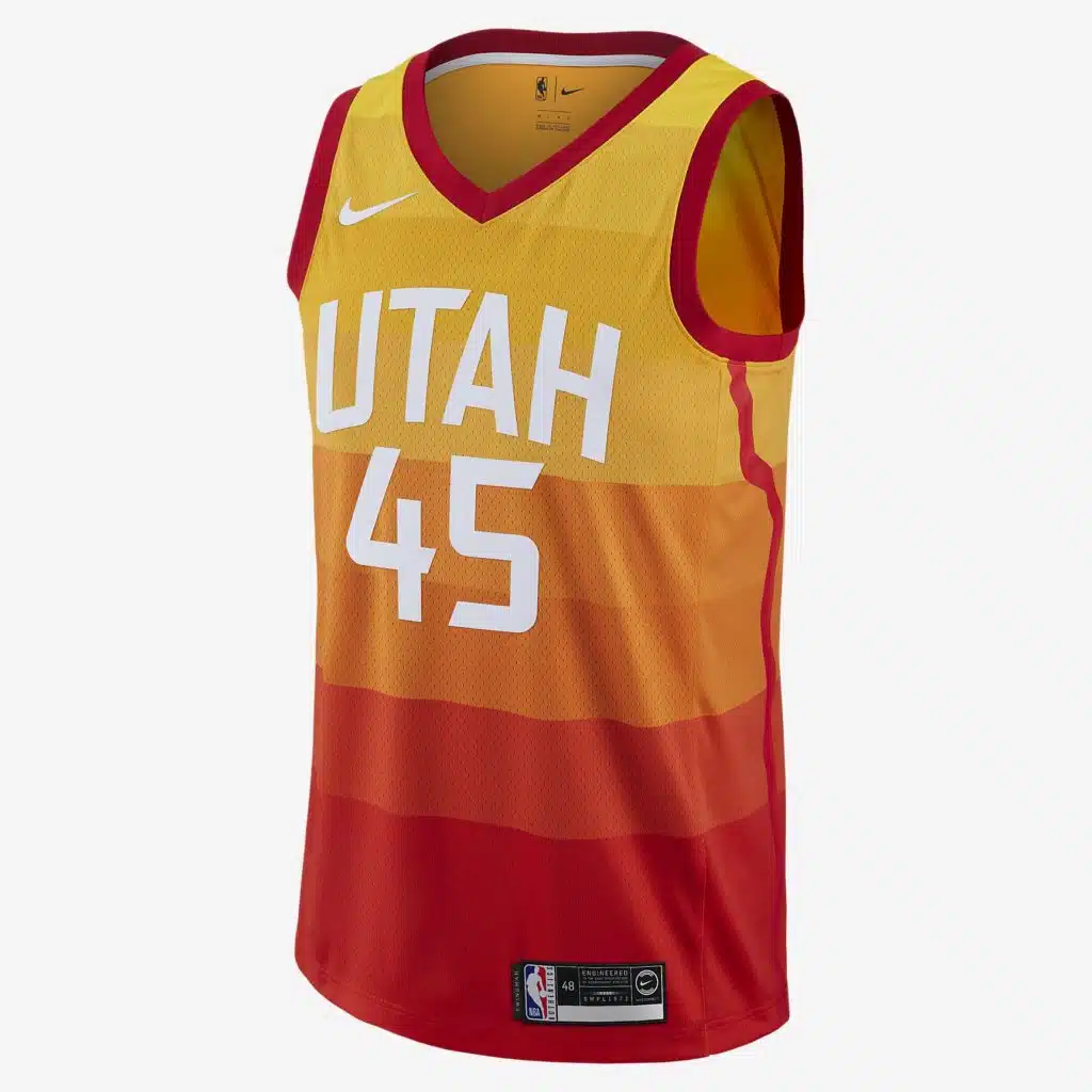 maillot nike city edition utah jazz donovan mitchell