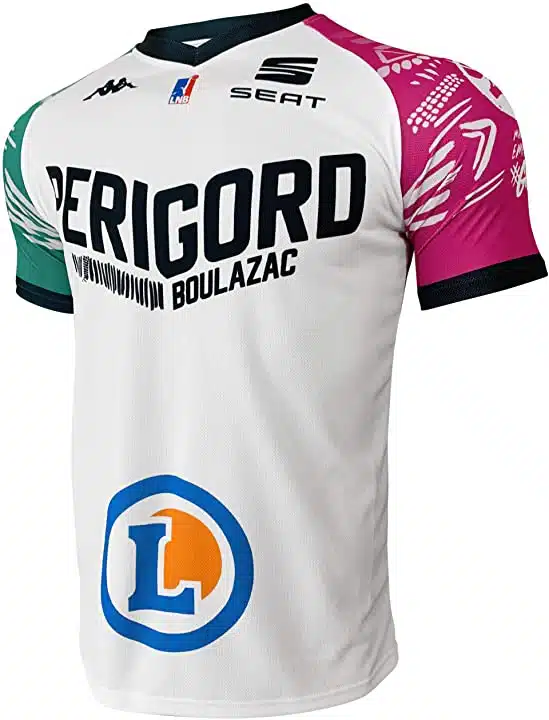 maillot boulazac basket dordogne kappa domicile