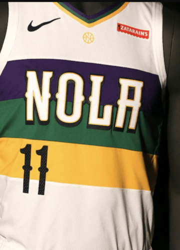 Image de l'article Nike présente l’édition City 2019-2020 du maillot des New Orleans Pelicans