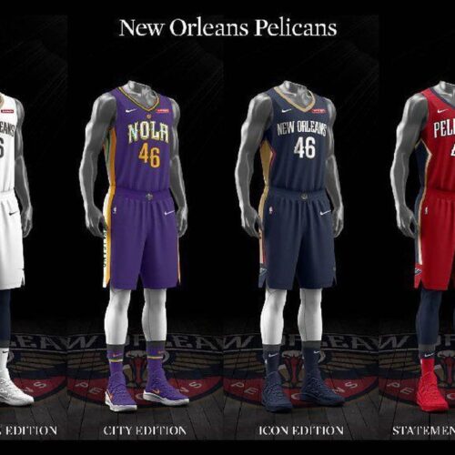 Image de l'article Nike lance le maillot des New Orleans Pelicans 2019-2020 “Icon Edition”