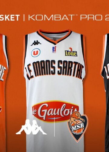 Image de l'article Kappa et le MSB Le Mans dévoilent les maillots de la saison 2019-2020