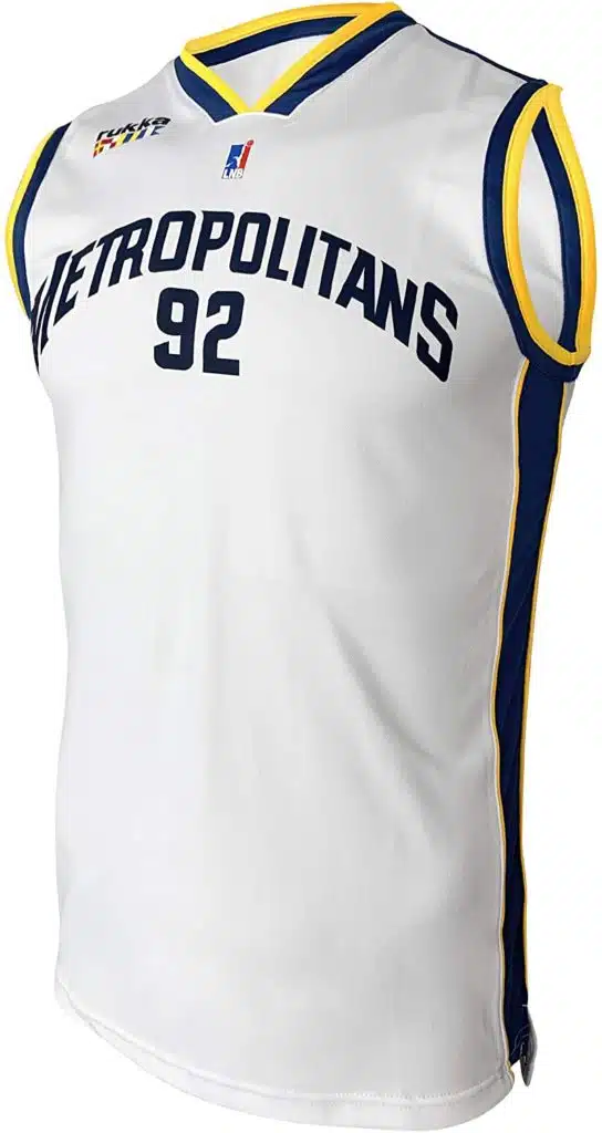 maillot domicile metropolitans 92 li ning