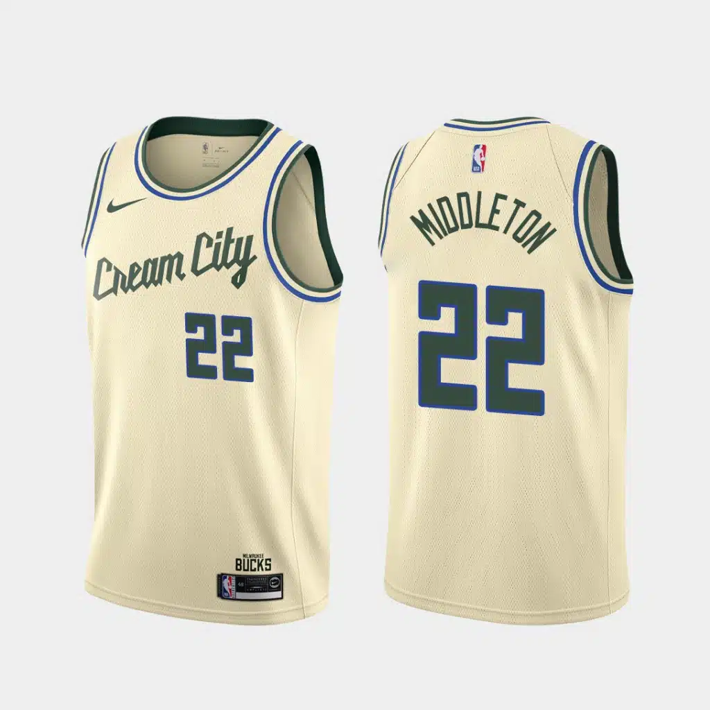 maillot milwaukee bucks city edition khris middleton