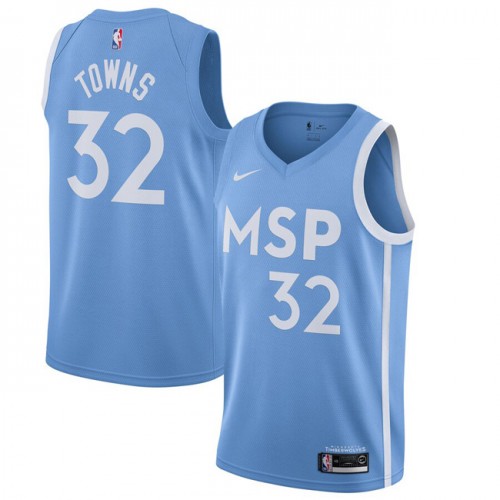 maillot nike city minnesota timberwolves karl anthny towns