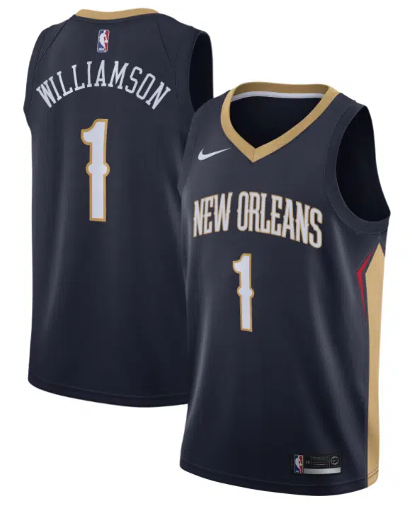 maillot icon new orleans pelicans zion williamson