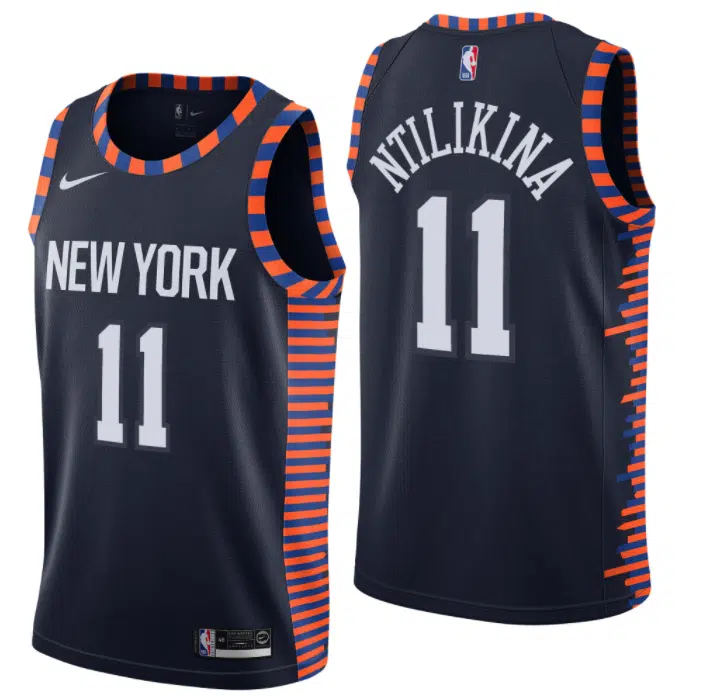 maillot new york knicks city edition frank ntilikina
