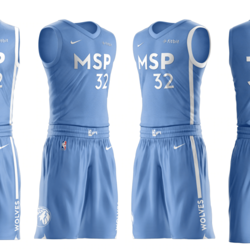 Image de l'article Nike présente les maillots officiels des Minnesota Timberwolves pour la saison 2019-2020