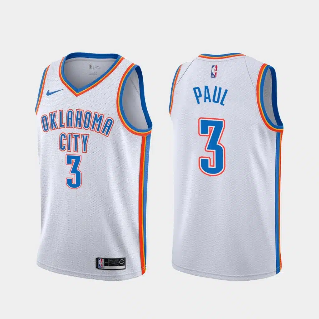 maillot nike association okc thunder chris paul