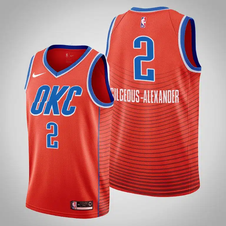 maillot nike statement okc thunder gilgeous alexander
