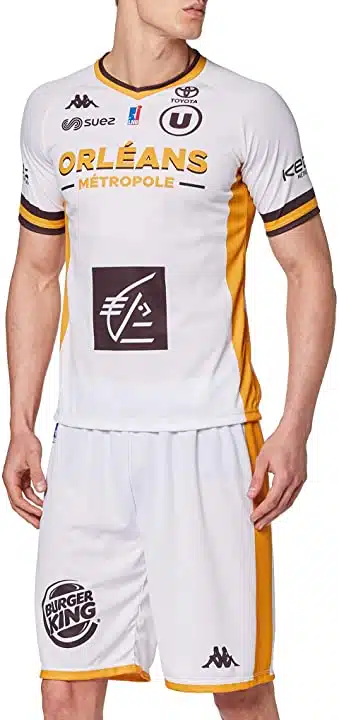 maillot orleans loiret basket domicile kapp