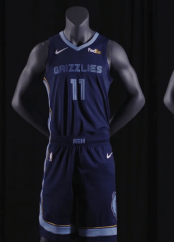 Image de l'article Les Memphis Grizzlies et Nike dévoilent le maillot 2019-2020 “Statement Edition”