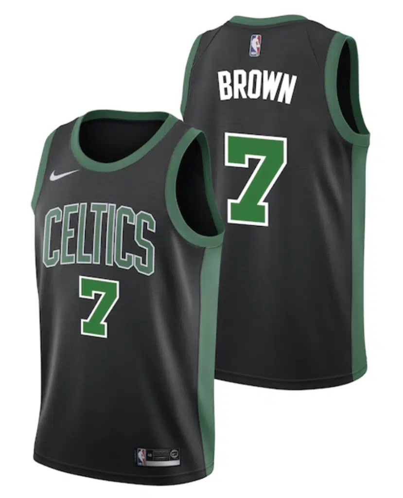 maillot statement nike boston celtics jaylen brown