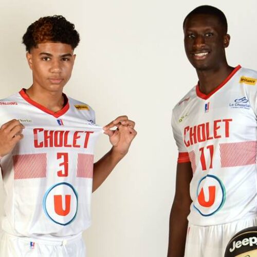 Image de l'article Spalding présente les maillots de Cholet Basket pour 2019-2020