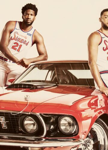 Image de l'article Nike dévoile les maillots officiels des Philadelphia 76ers pour le saison 2019-2020