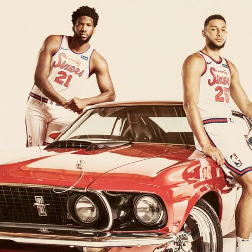 Image de l'article Nike dévoile les maillots officiels des Philadelphia 76ers pour le saison 2019-2020