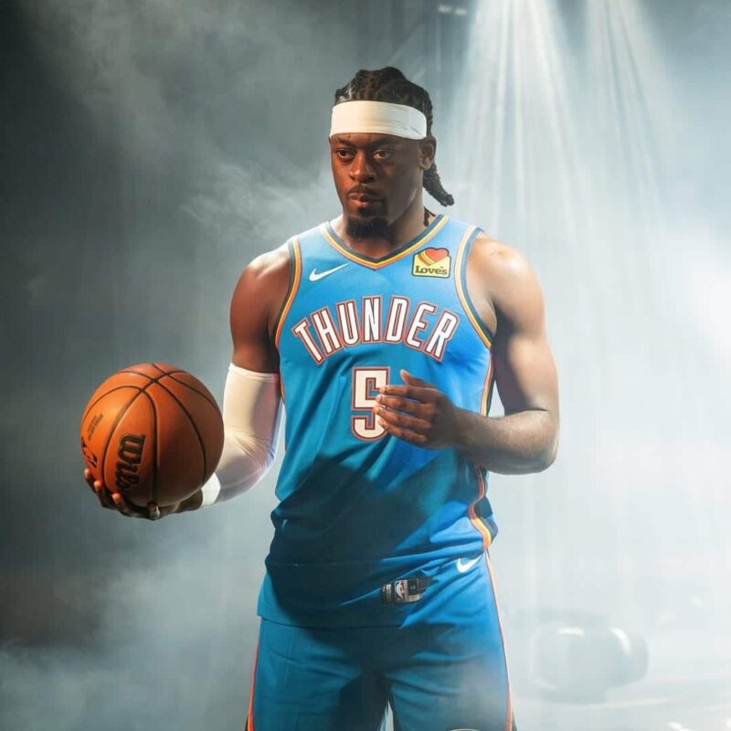 okc thunder maillots joueurs histoire