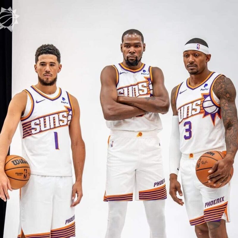 phoenix suns maillots joueurs histoire