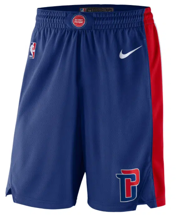 short icon detroit pistons