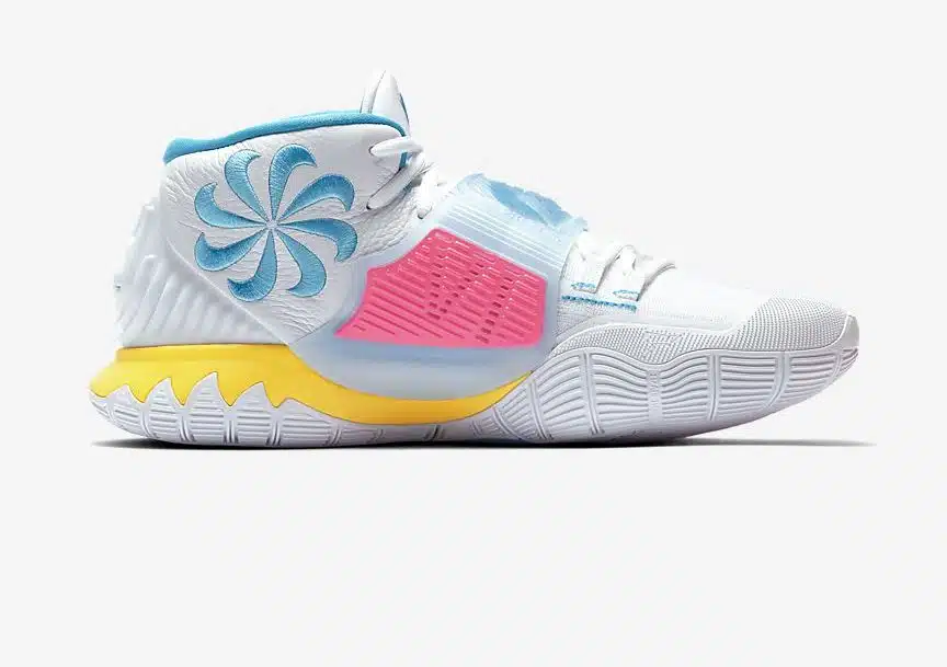 nike kyrie 6 neon graffiti