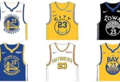 Image de l'article Nike présente le maillot officiel des Golden State Warriors 2019-2020 à domicile : le modèle ”Association Edition”