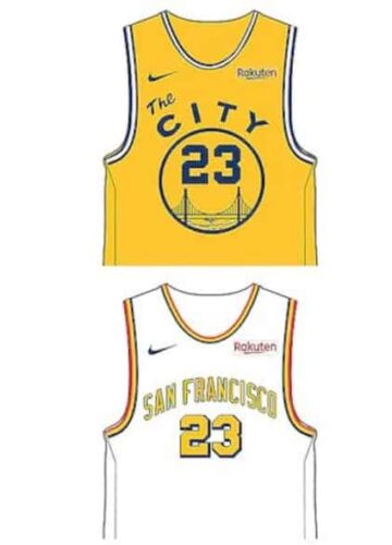 Image de l'article Nike présente le maillot officiel des Golden State Warriors 2019-2020 à domicile : le modèle ”Association Edition”