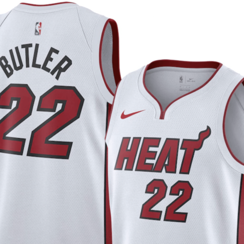 Image de l'article Nike dévoile le maillot domicile du Heat 2019-2020 : le modèle ”Association Edition”