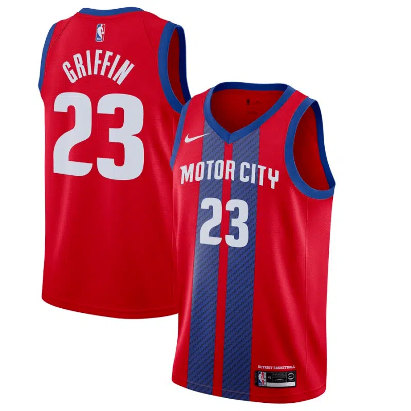 maillot detroit pistons city blake griffin 