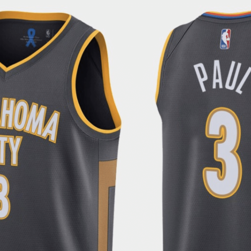 maillot city 2019 2020 okc thunder