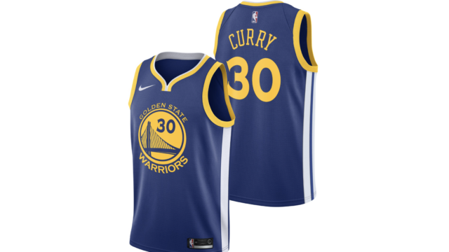 Maillot Nike Golden State Warriors Steph Curry Icon Edition taille