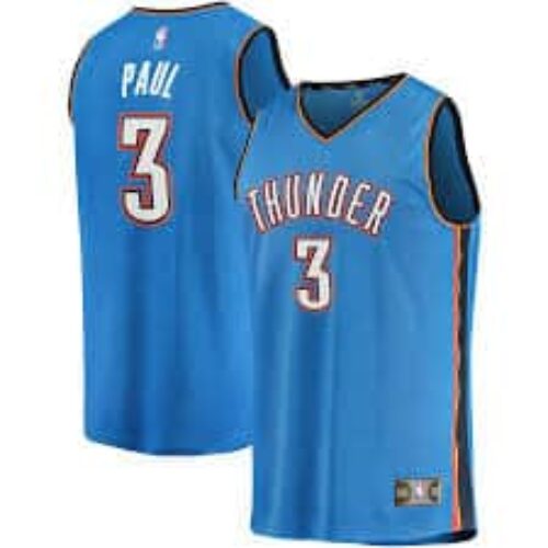 Image de l'article Le Oklahoma City Thunder et Nike dévoilent le maillot officiel 2019-2020 à l’extérieur : la “Icon Edition”