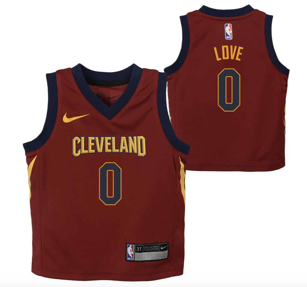 maillot nike replica kevin love cavaliers