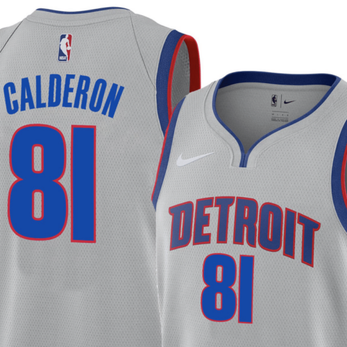 Image de l'article Nike dévoile le maillot officiel des Detroit Pistons 2019-2020 pour les gros matchs : la “Statement Edition”