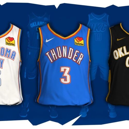 Image de l'article Le Thunder et Nike présentent le maillot officiel 2019-2020 à domicile : l’édition ”Association”