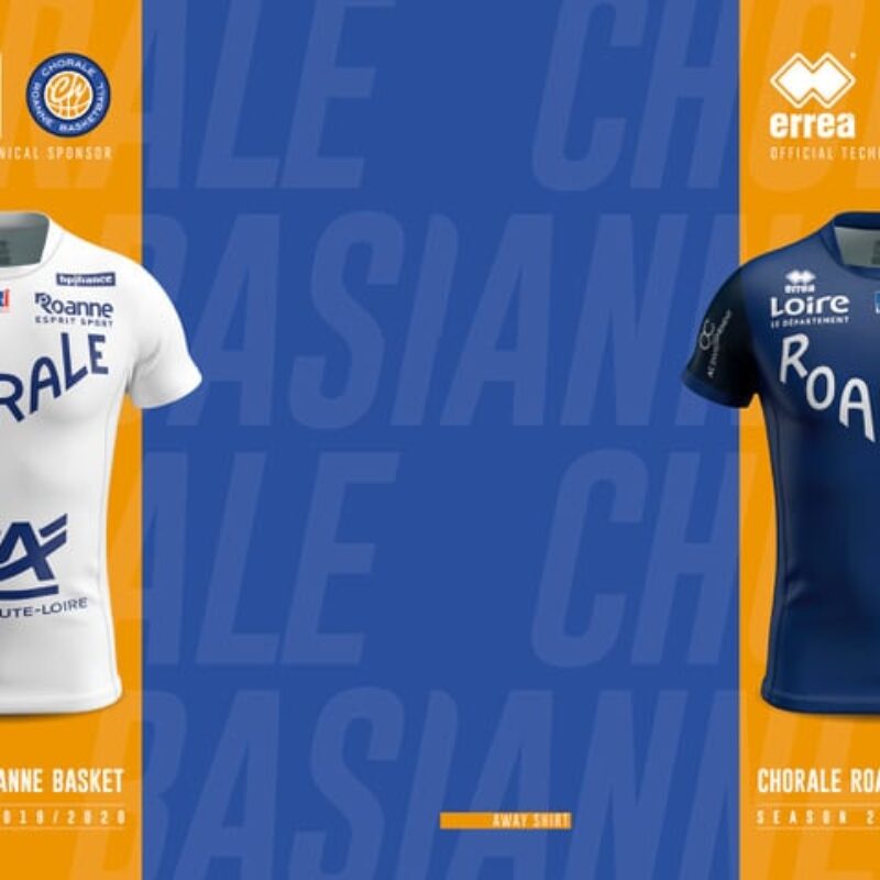 maillots officiels chorale roanne 2019 2020